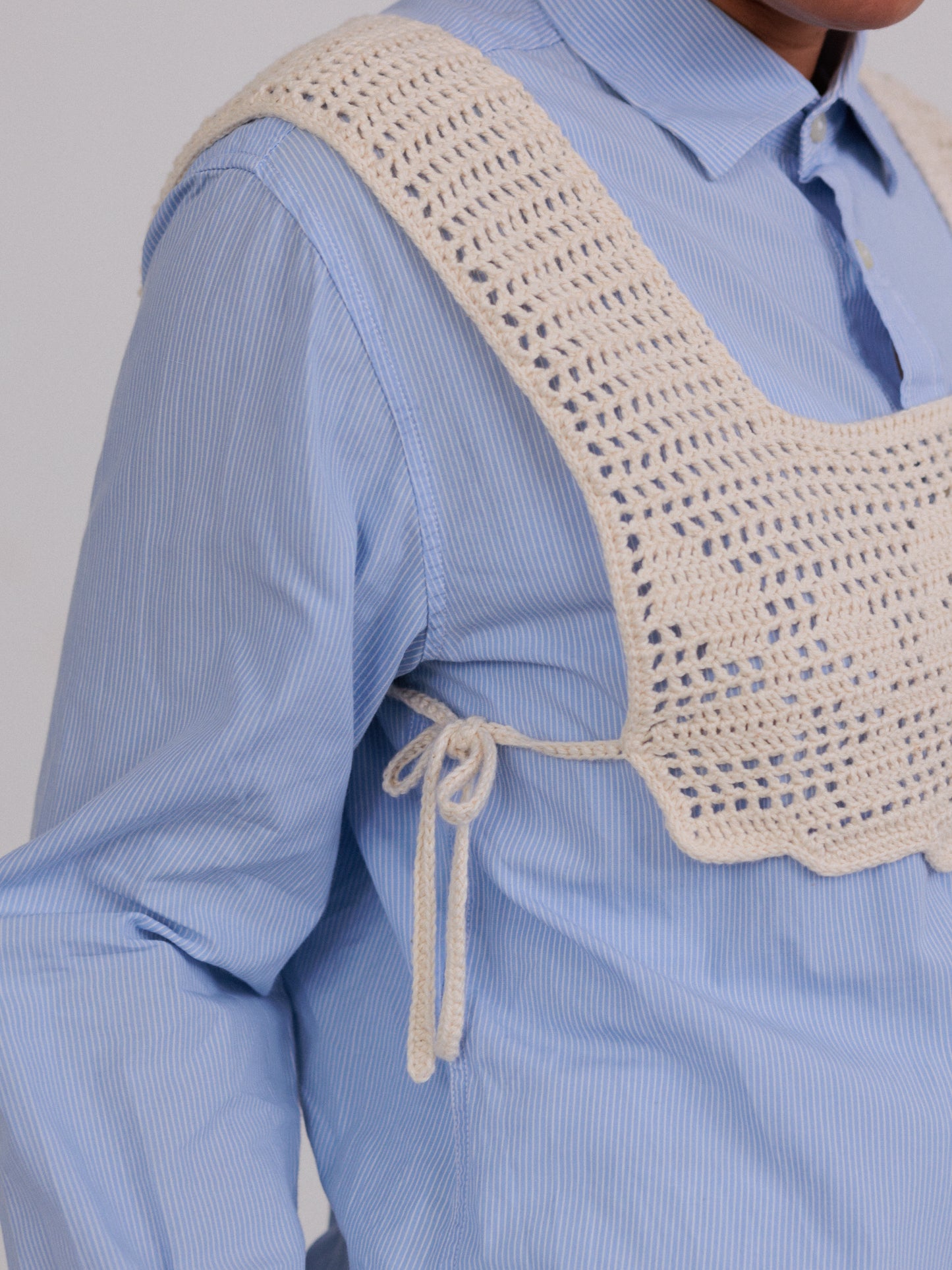 Filet Crochet Bust Top