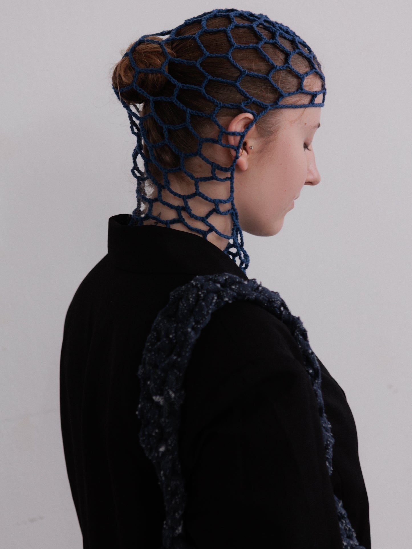 A FREE Pattern | Crochet Mesh Balaclava